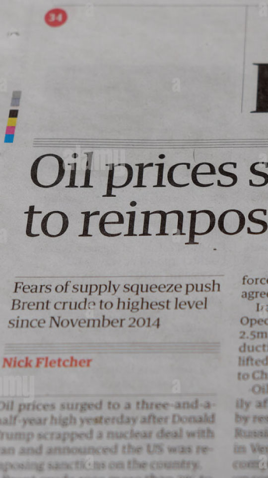 New Oil scarcity lockdown